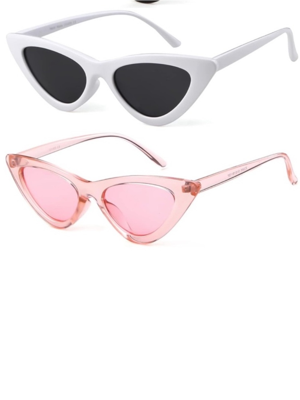2 pack cat eye sunglasses - cute!